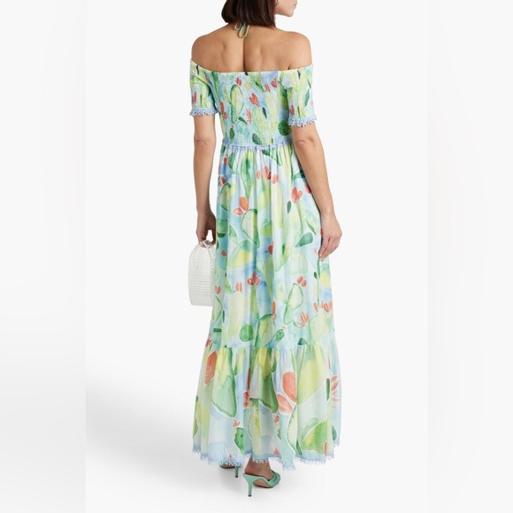 Gorgeous Charo Ruiz Ibiza Aryana Barbary-print midi Long Dress😍 - Picture 12 of 16